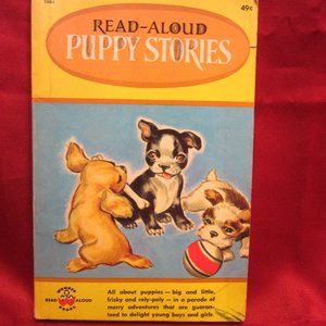 1957 READ-ALOUD PUPPY STORIES, WONDER BOOKS INC